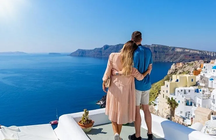 8160 santorini honeymoon sunset