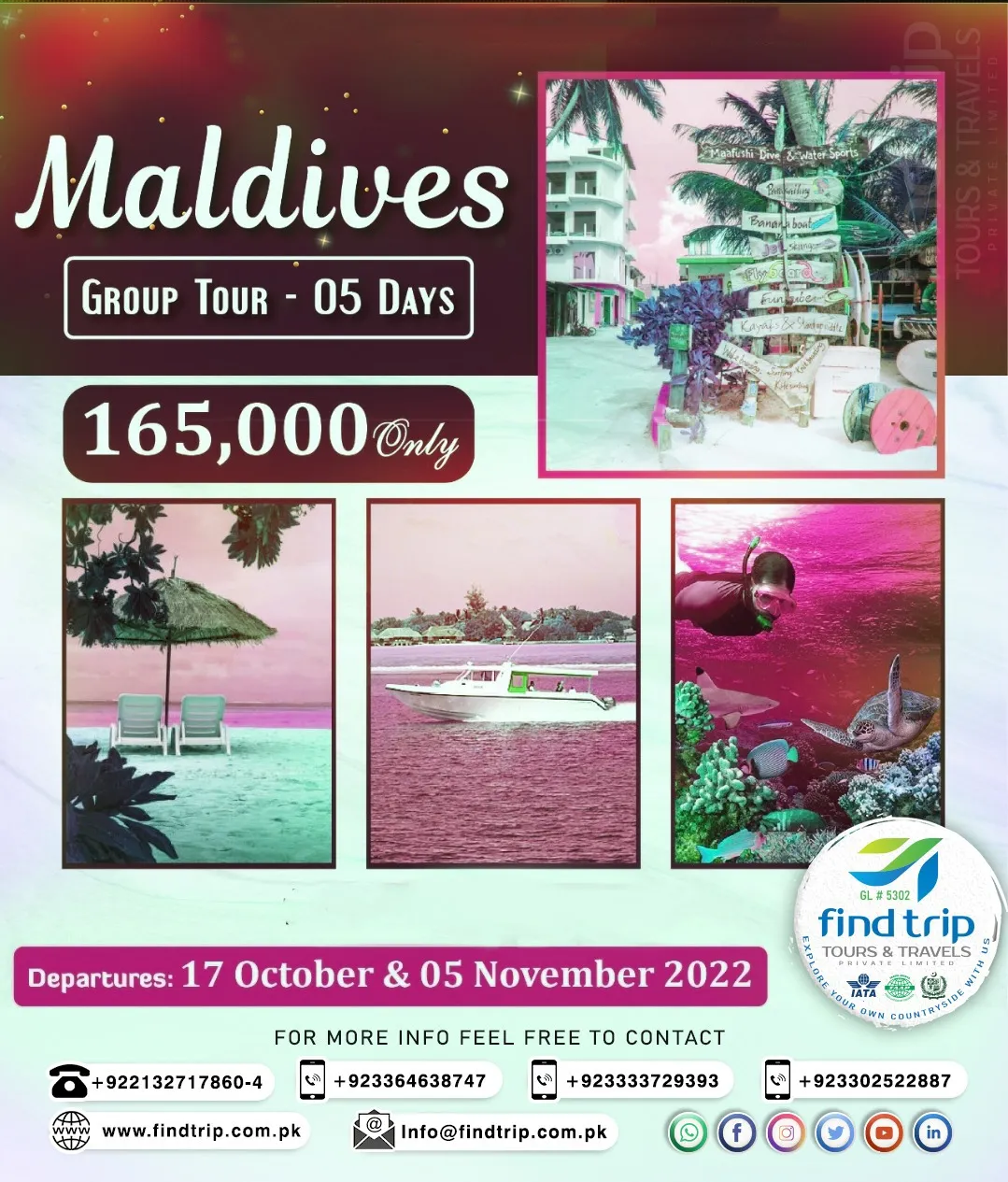 8288 maldives private dinner