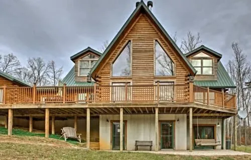 8291 romantic fireplace cabin