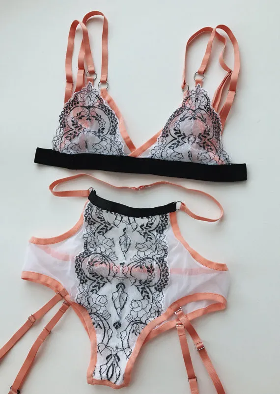 8384 lace lingerie